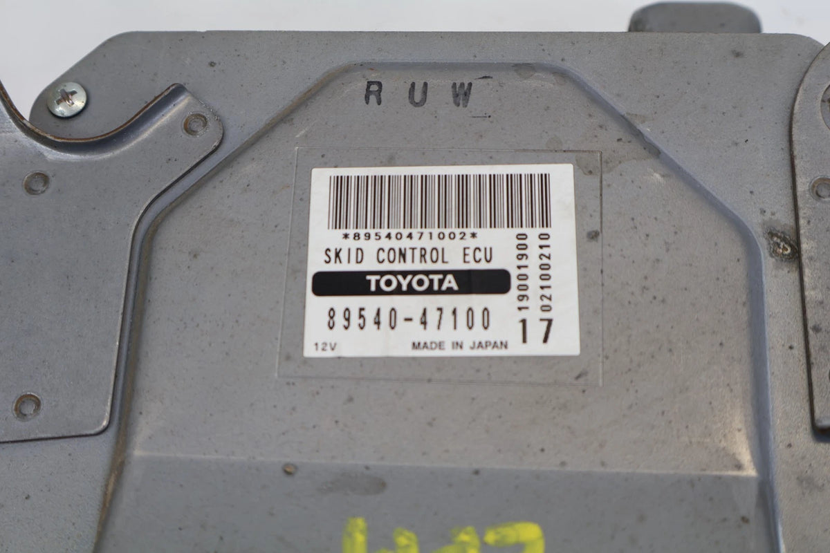 05-09 TOYOTA PRIUS 1.5L HYBRID SKID ENGINE CONTROL MODULE UNIT 89540-47100 OEM