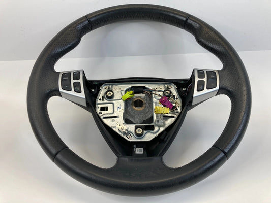 2003-2006 SAAB 9-3 LEATHER STEERING WHEEL WITH AUDIO CONTROLS OEM 12757703