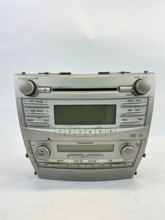 2010 2011 TOYOTA CAMRY RADIO STEREO RECEIVER WITH CLIMATE CONTROL OEM 8612006480
