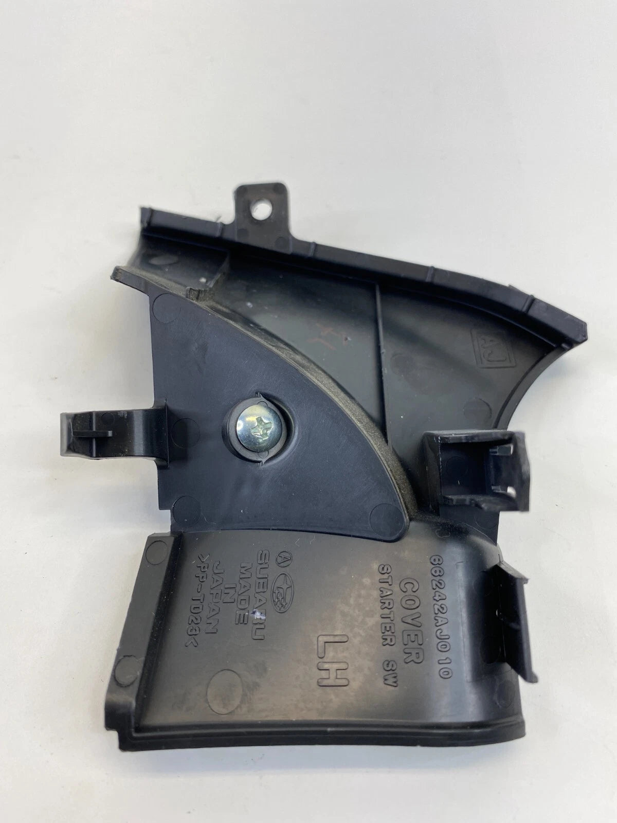 10-14 SUBARU OUTBACK LEFT DRIVER SIDE DASH STARTER SWITCH COVER TRIM 66242AJ010