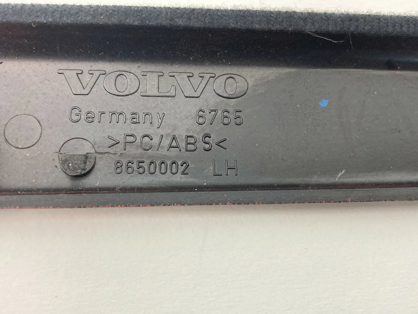 03 04 VOLVO XC70 01-04 S60 REAR LEFT INTERIOR DOOR HANDLE COVER MOLDING TRIM OEM