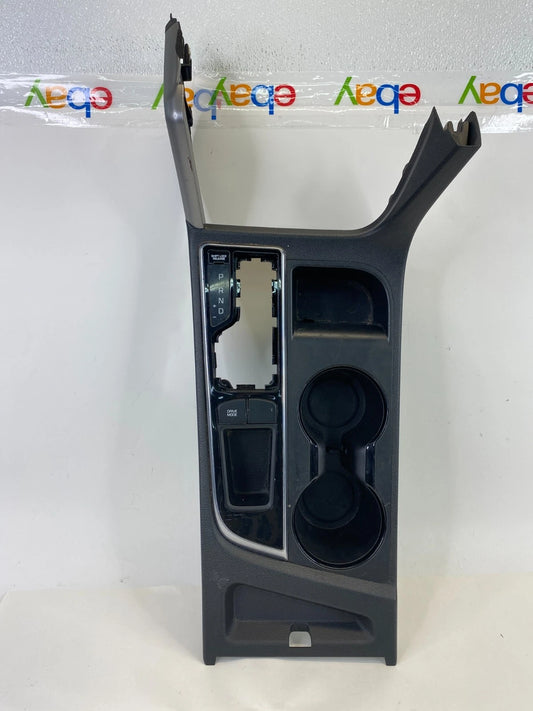 2015-2017 HYUNDAI SONATA CENTER CONSOLE SHIFTER BEZEL W/ CUP HOLDER OEM
