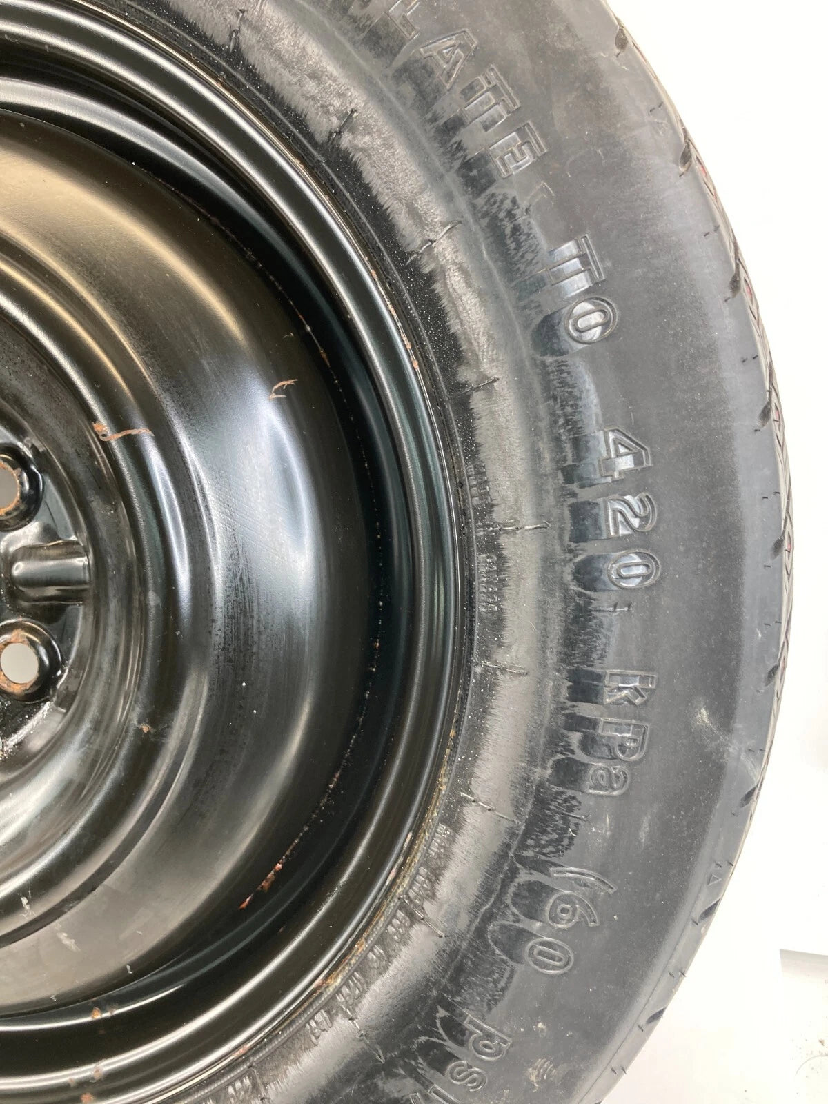 08-14 AVENGER PATRIOT COMPASS EMERGENCY SPARE TIRE RIM WHEEL COMPACT T155/90D16