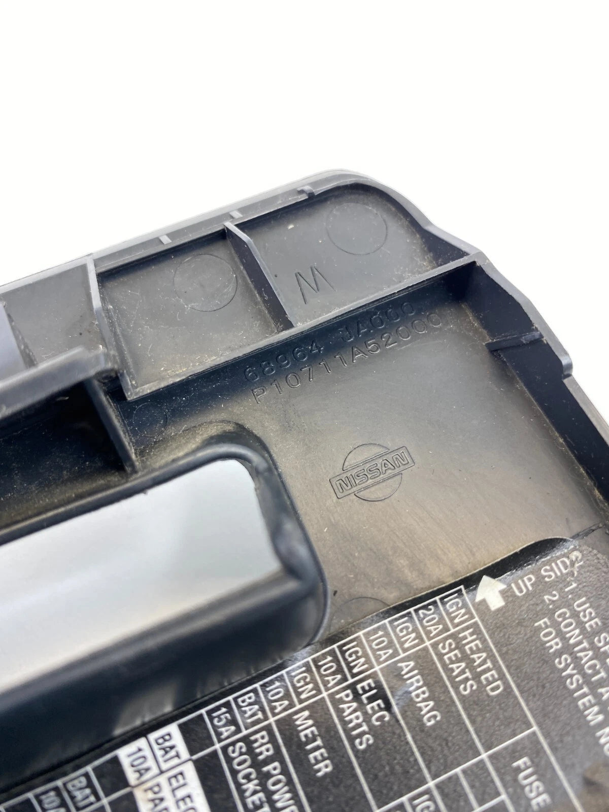 2007-2012 NISSAN ALTIMA INNER DASH FUSE RELAY BOX COVER TRIM LID 68964-JA000 OEM