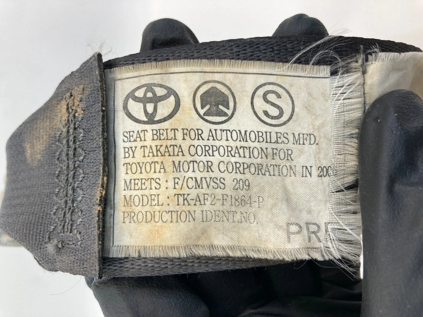 2005-2010 SCION TC FRONT RIGHT SIDE SEAT BELT RETRACTOR ASSY TK-AF2-F1864-P OEM