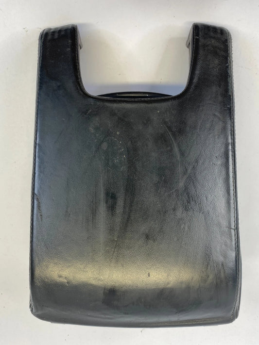 2009-2014 ACURA TL CENTER CONSOLE BLACK LEATHER ARM REST ARMREST LID COVER OEM