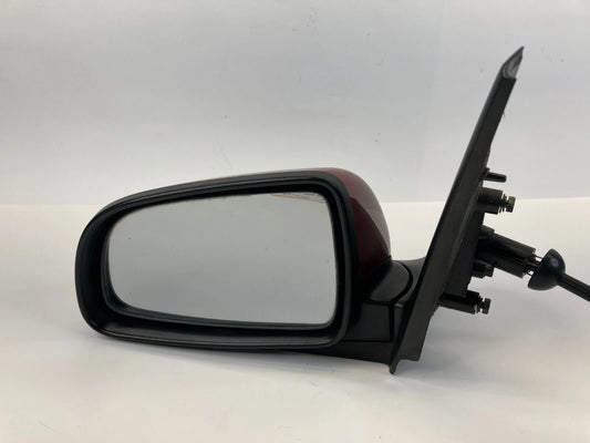 2007-2011 CHEVROLET AVEO SEDAN LEFT DRIVER SIDE VIEW MANUAL DOOR MIRROR RED OEM