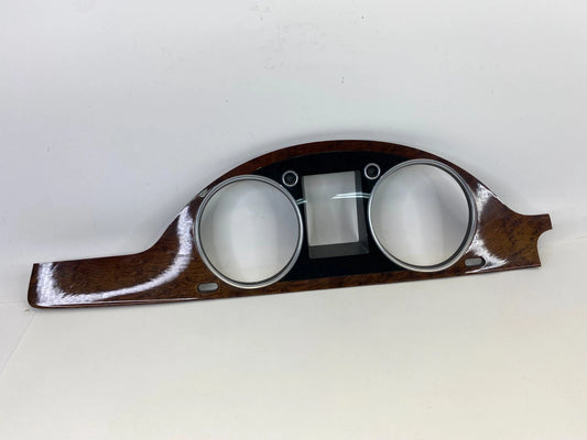 2009-2011 VOLKSWAGEN CC DASHBOARD CLUSTER SPEEDOMETER TRIM W/ HAZARD SWITCH OEM