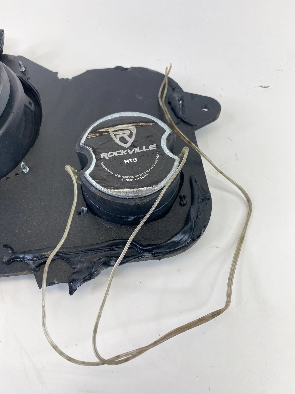 ROCKVILLE CAR AUDIO SOUND TWEETER SPEAKER MID-BASS MIDRANGE SET 125WATT 4OHM