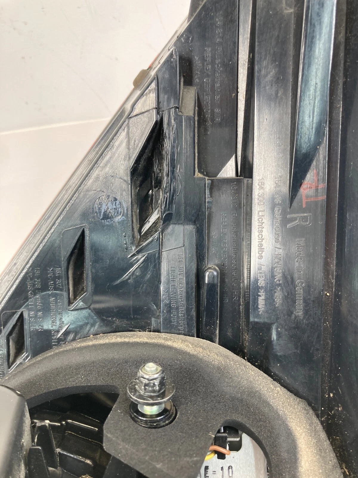 2009-2010 BMW 535I XDRIVE SEDAN REAR RIGHT TAILLIGHT TAIL LAMP 6321736 OEM