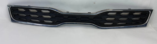 2012-2015 KIA RIO FRONT BUMPER CENTER UPPER GRILL GRILLE W/ SURROUND CHROME OEM