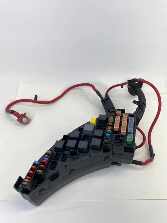 03-08 JAGUAR S-TYPE 3.0L RWD RR TRUNK FUSE RELAY BOX MODULE W BATTERY CABLE OEM