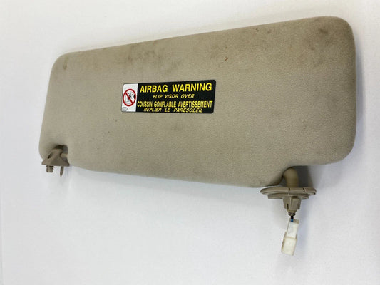 1999-2003 LEXUS RX300 FRONT RIGHT PASSENGER SIDE SUNVISOR SUN VISOR W/ LIGHT OEM