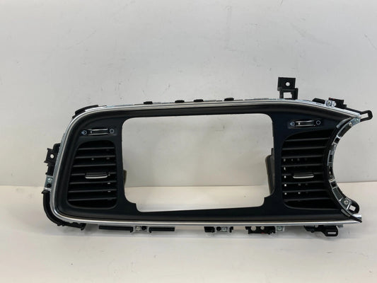 14 15 KIA OPTIMA FRONT CENTER DASH RADIO BEZEL TRIM AIR VENT DUCT 974202TAA0 OEM