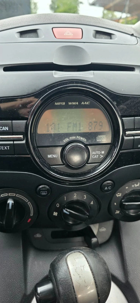 2013 2014 MAZDA2 MAZDA 2 AM/FM RADIO RECEIVER DISC CD PLAYER MP3 WMA DR70-66-9R0