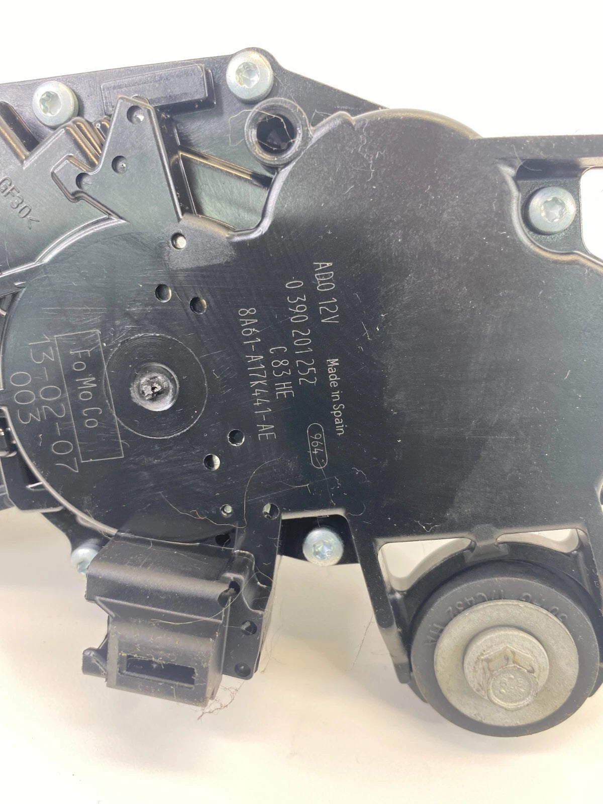 2011-2019 FORD FIESTA REAR WINDSHIELD WIPER MOTOR ASSEMBLY 8A61-A17K441-AE OEM