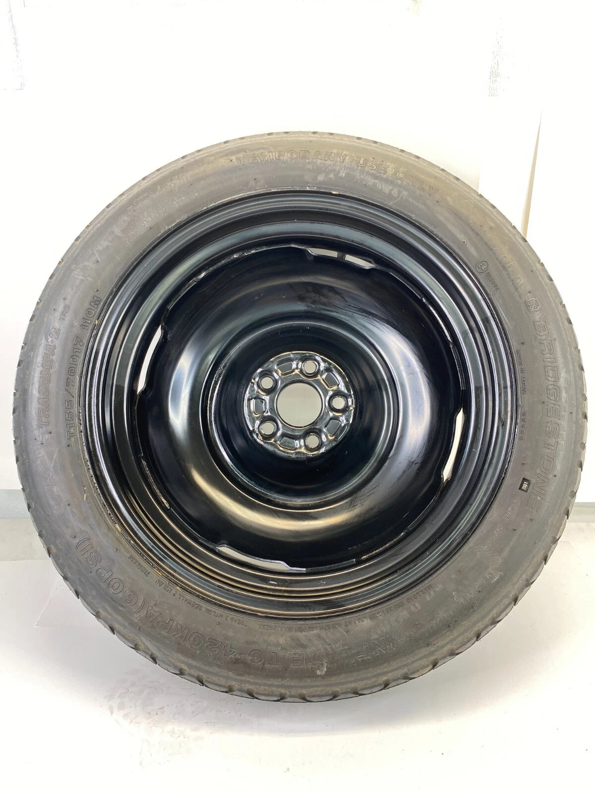 2009-2013 SUBARU FORESTER SPARE TIRE RIM WHEEL COMPACT DONUT T155/70D17 110M