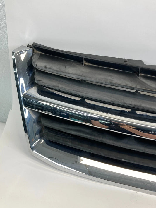 08 09 10 DODGE GRAN CARAVAN FR BUMPER UPPER GRILL GRILLE W EMBLEM 05113151AA OEM