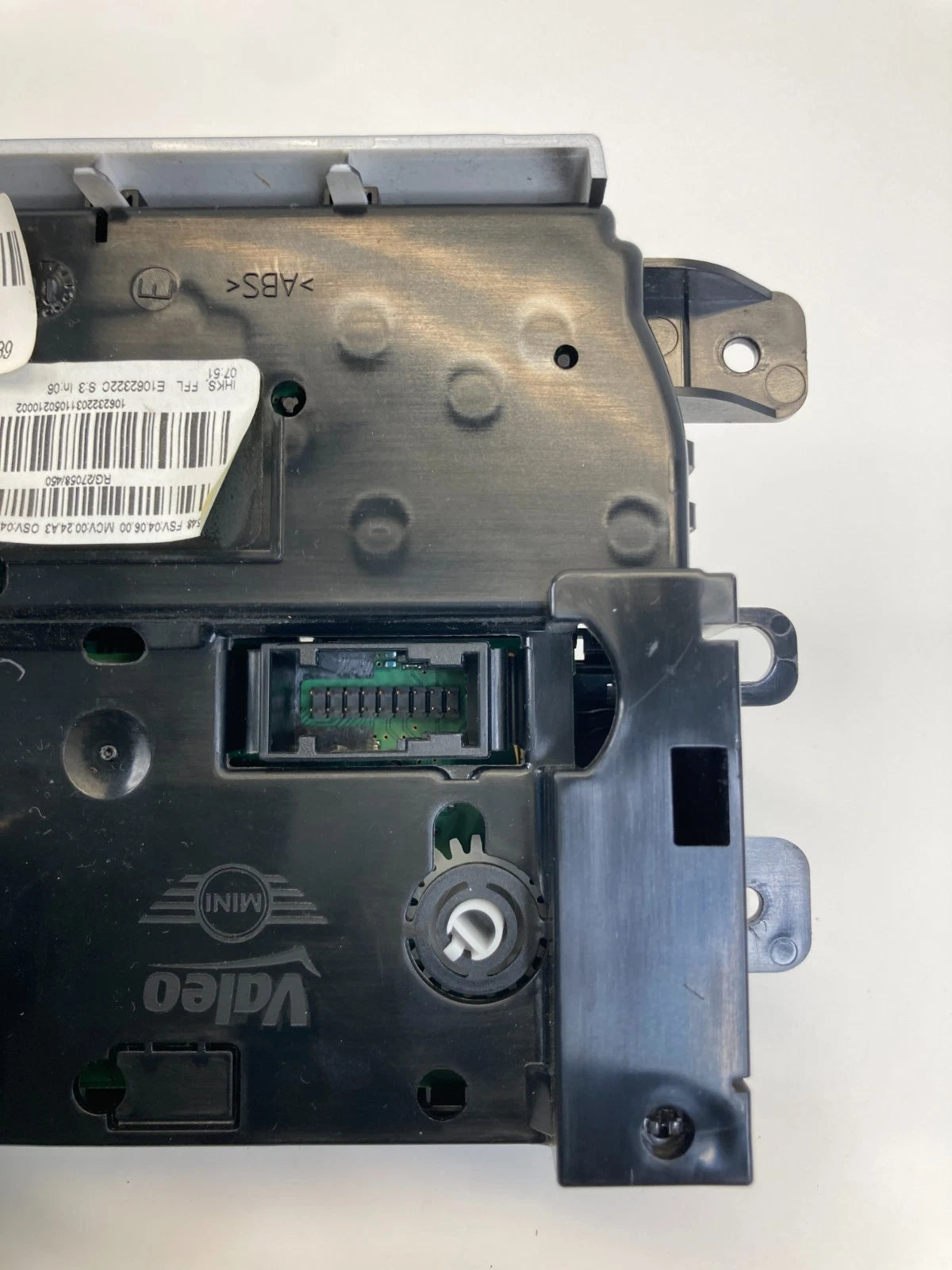 2010 2011 MINI COOPER MANUAL CLIMATE CONTROL PANEL W / DOOR WINDOW SWITCH OEM