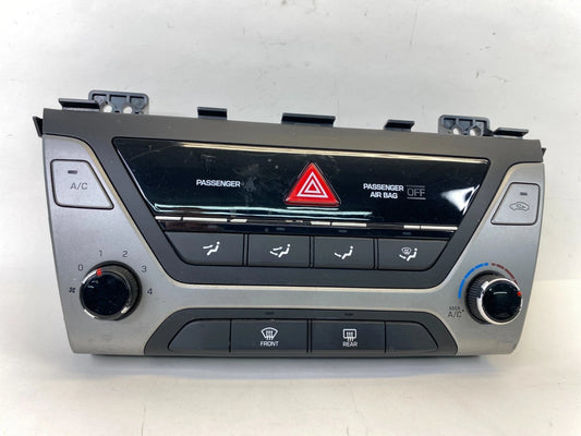 2017 2018 HYUNDAI ELANTRA A/C HEATER TEMPERATURE SWITCH CLIMATE CONTROL UNIT OEM