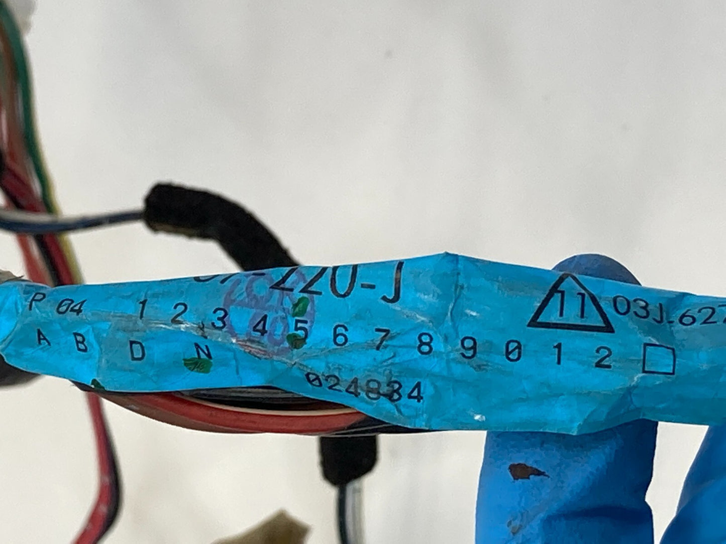 2003-2008 Mazda6 Mazda 6 Sedan Rear Right Side Door Wire Wiring Harness OEM