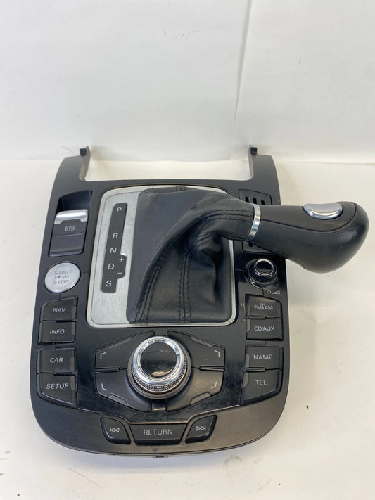 08-12 AUDI A5 QUATTRO AUTO T SHIFTER BEZEL MMI NAVIGATION CONTROL 8T0919609DWFX