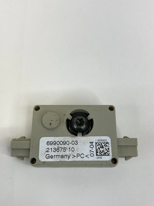 2004-2010 BMW X3 REAR PILLAR RADIO ANTENNA AMPLIFIER MODULE TRAP 6990090-03 OEM
