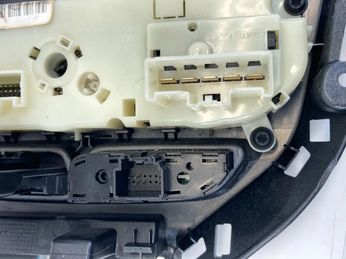 2012-2014 FORD FOCUS HEATER TEMPERATURE A/C CLIMATE CONTROL UNIT CM5T-14B418-AB