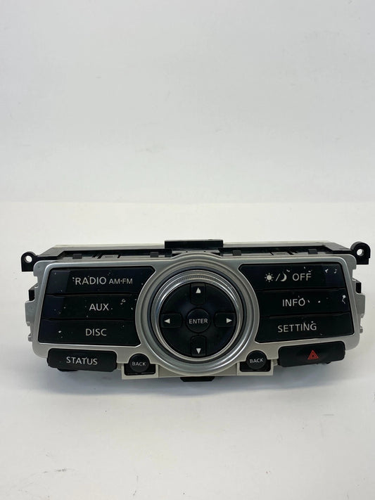 07 08 INFINITI G35 RADIO DISPLAY CONTROL PANEL W HAZARD OEM FACTORY 28395-JK60B