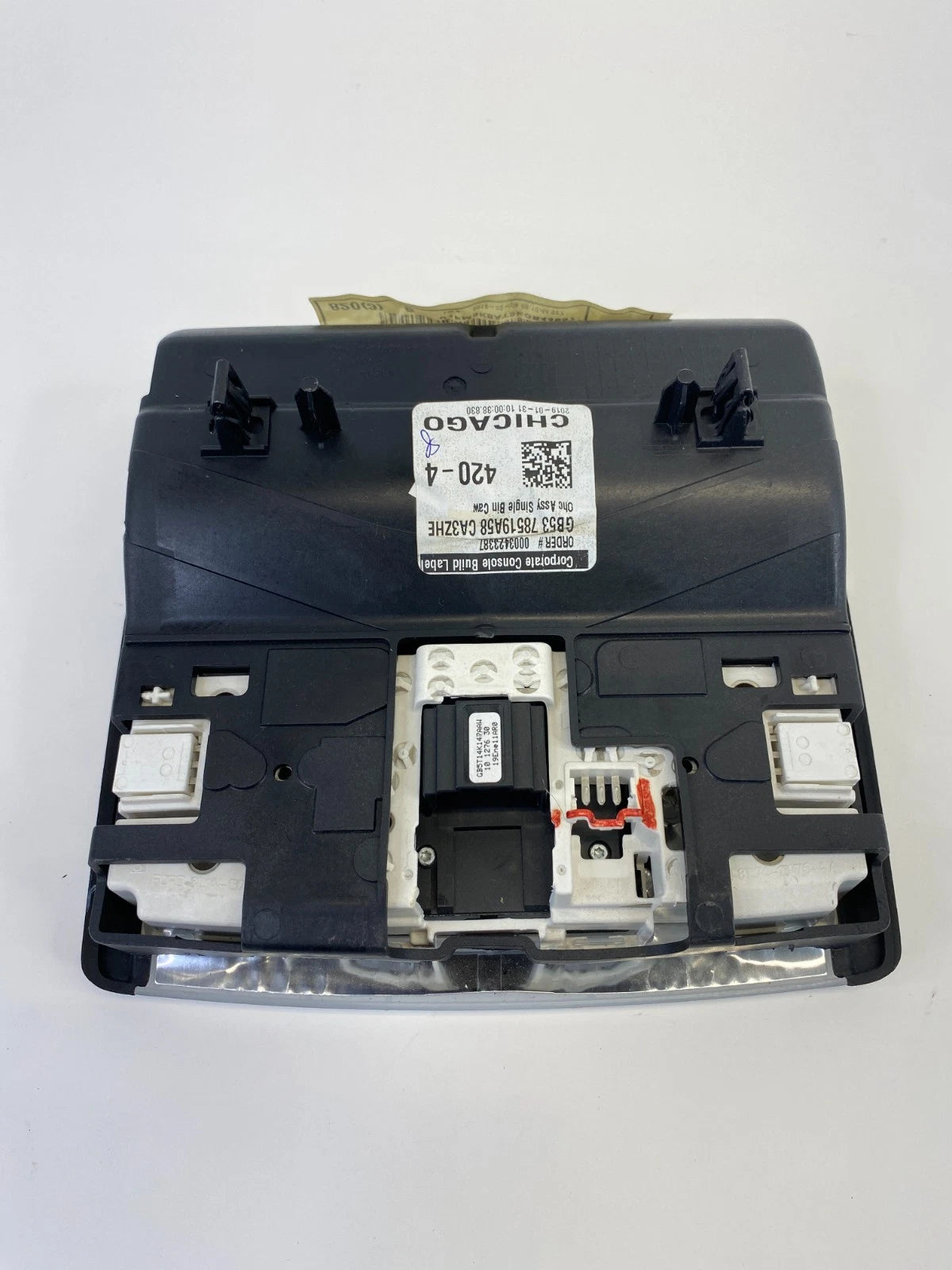 2016-2019 FORD POLICE INTERCEPTOR UTILITY OVERHEAD CONSOLE DOME LAMP STORAGE OEM