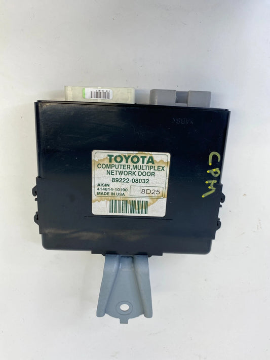 2004-2010 TOYOTA SIENNA MULTIPLEX NETWORD DOOR CONTROL MODULE 89222-08032 OEM