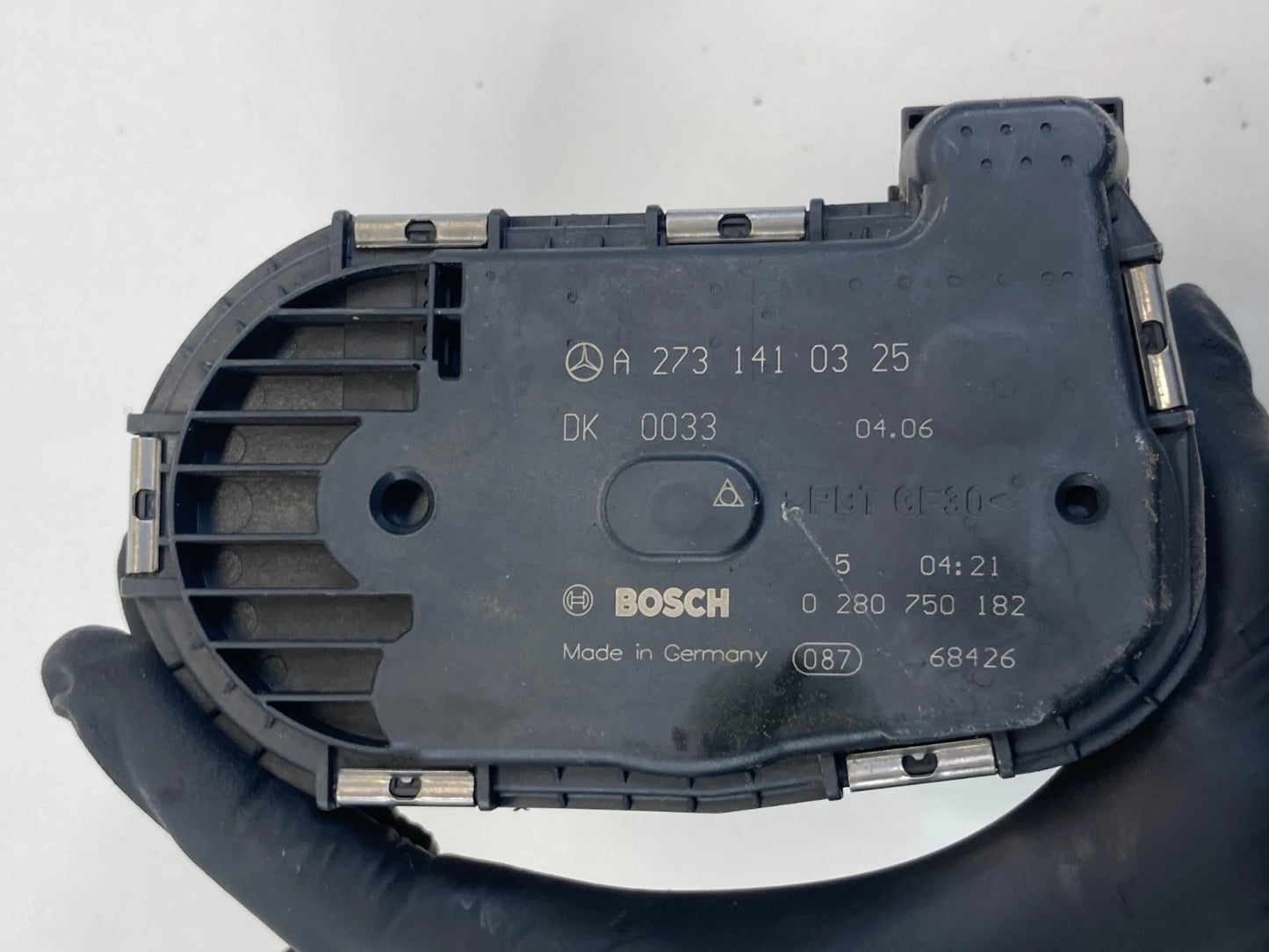 2007-2012 MERCEDES-BENZ GL450 THROTTLE BODY VALVE ASSEMBLY BOSCH A2731410325 OEM