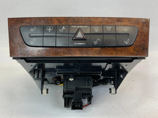 03-09 MERCEDES-BENZ E320 HAZARD LIGHT DOOR LOCK CONTROL SWITCH A2116800552 OEM