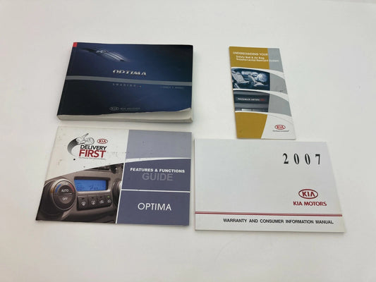 2007 07 KIA OPTIMA OWNERS GUIDE WARRANTY & CONSUMER INFORMATION BOOK MANUAL OEM