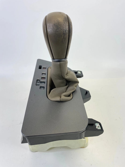 2007-2009 ACURA MDX AUTOMATIC TRANSMISSION GEAR SHIFTER ASSEMBLY TAN LEATHER OEM