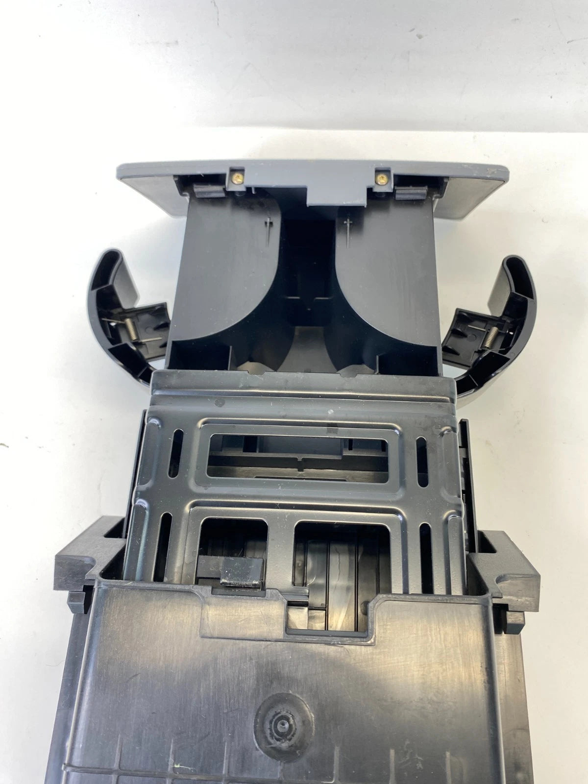 2005-2010 HONDA ODYSSEY SPORT CENTER DASH LOWER DUAL RETRACTABLE CUP HOLDER OEM