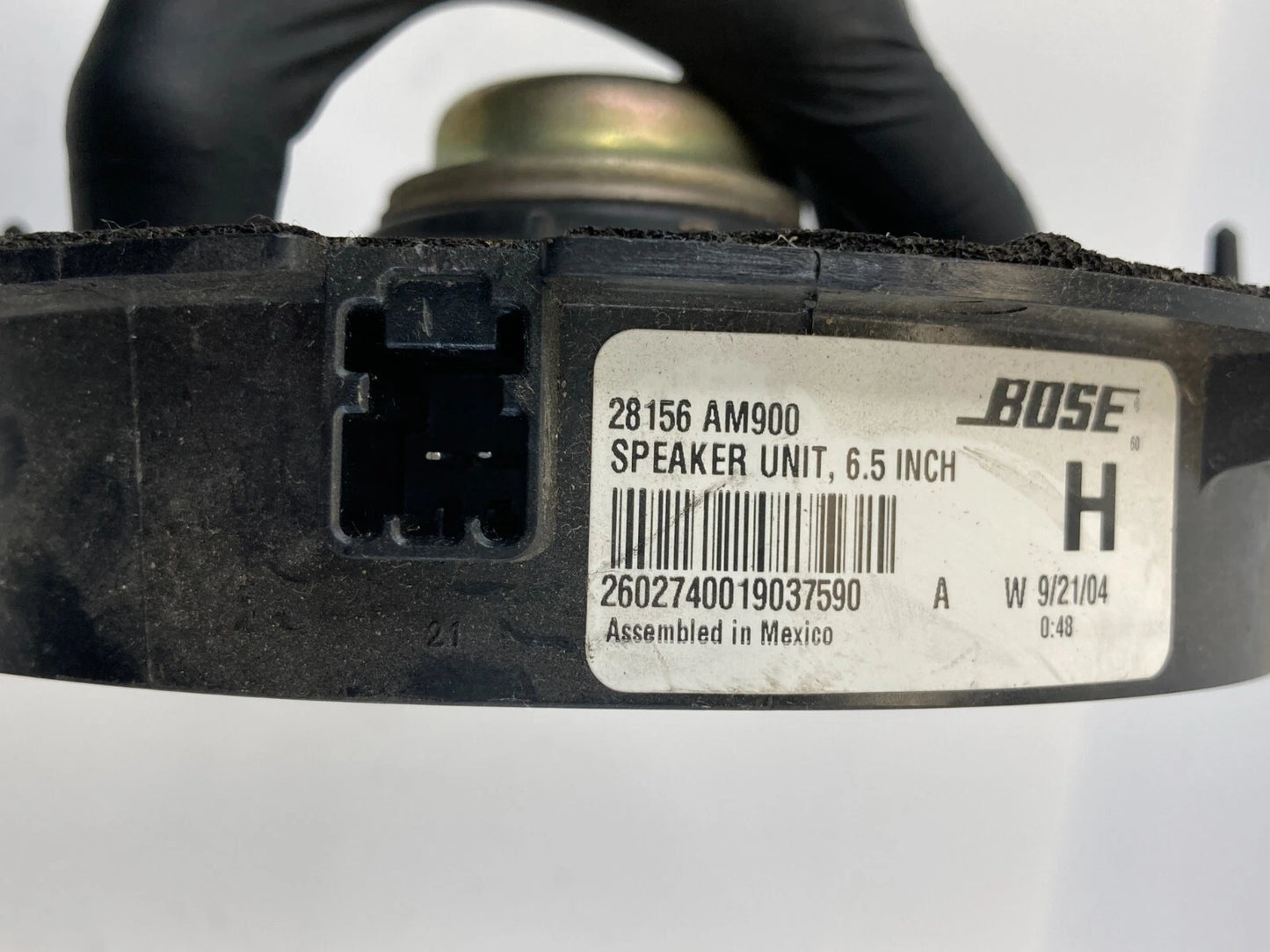 2003-2007 NISSAN MURANO REAR RIGHT SIDE DOOR SPEAKER AUDIO BOSE OEM 28156-AM900