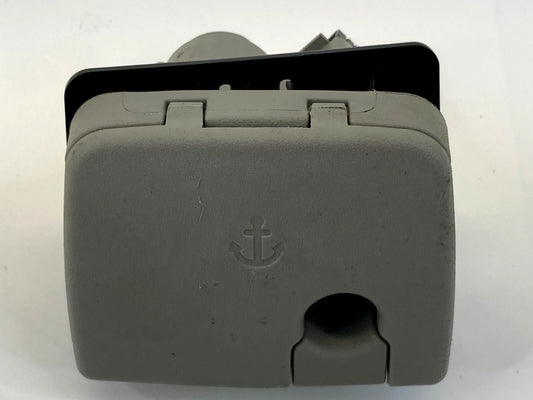 2004-2006 CADILLAC SRX REAR TRUNK SEAT SAFETY ANCHOR HOOK COVER TRIM BEZEL OEM