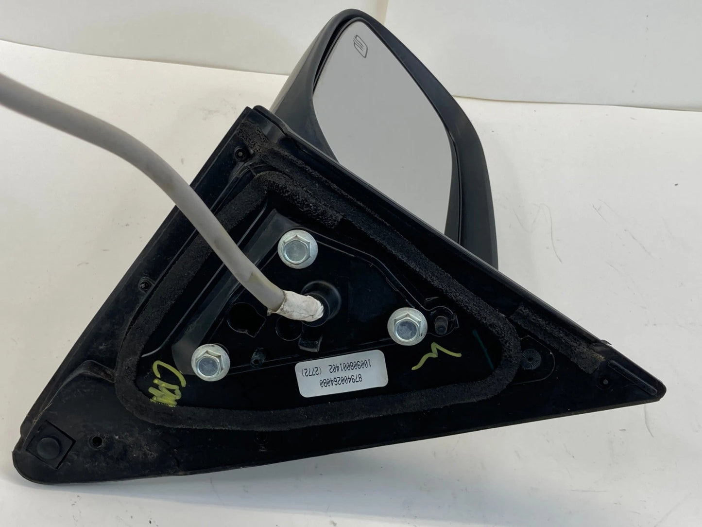 2009-2013 TOYOTA MATRIX LEFT DRIVER POWER SIDE VIEW MIRROR HEATED SILVER OEM