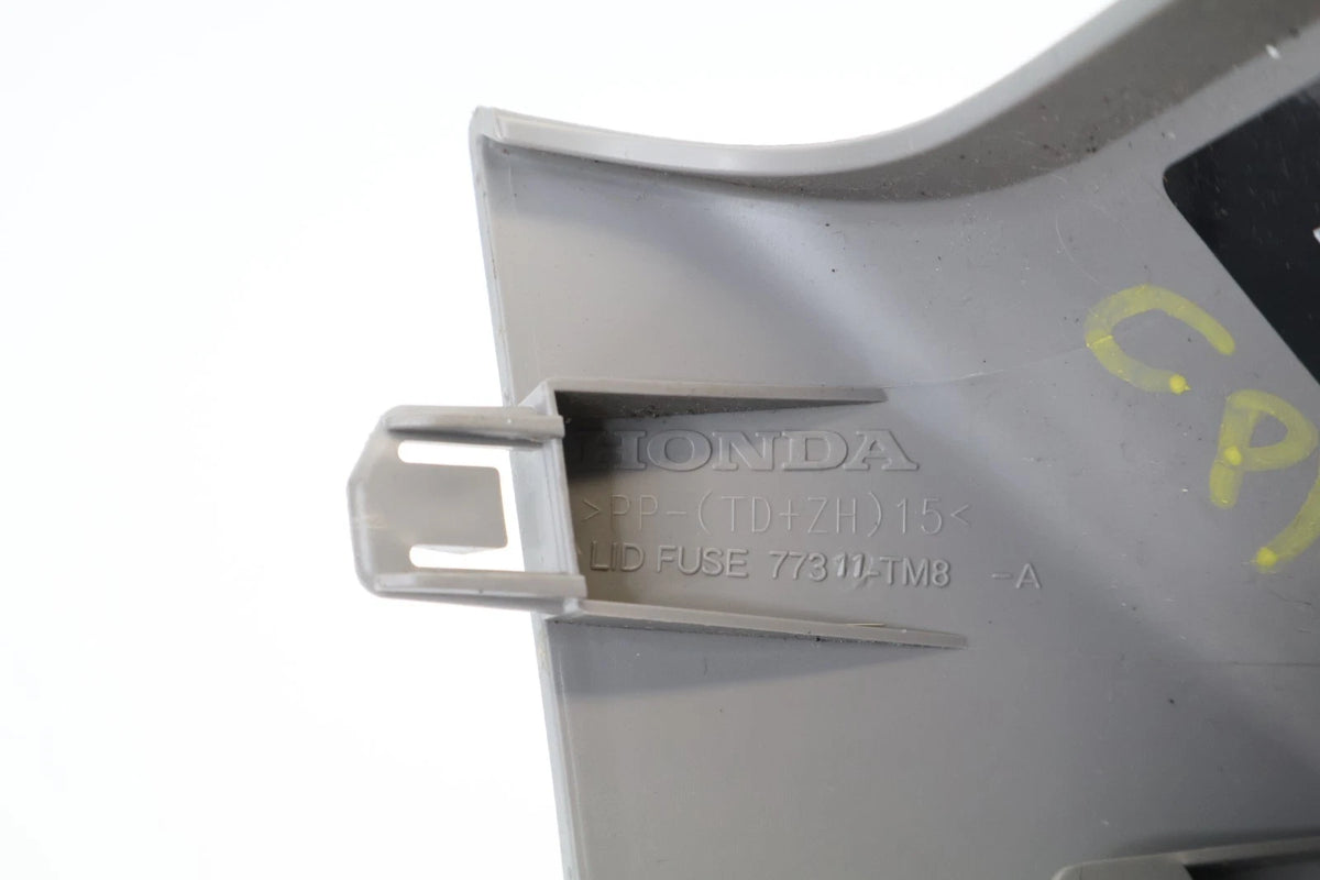 2010-2014 HONDA INSIGHT DRIVER LOWER DASH FUSE BOX COVER LID TRIM OEM 77311-TM8