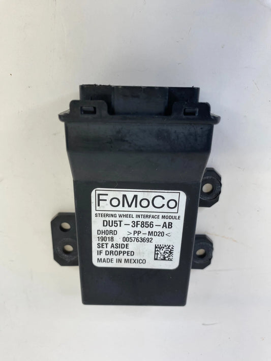 13-19 FORD EXPLORER INTERCEPTOR HEATED STEERING WHEEL MODULE OEM DU5T-3F856-AB