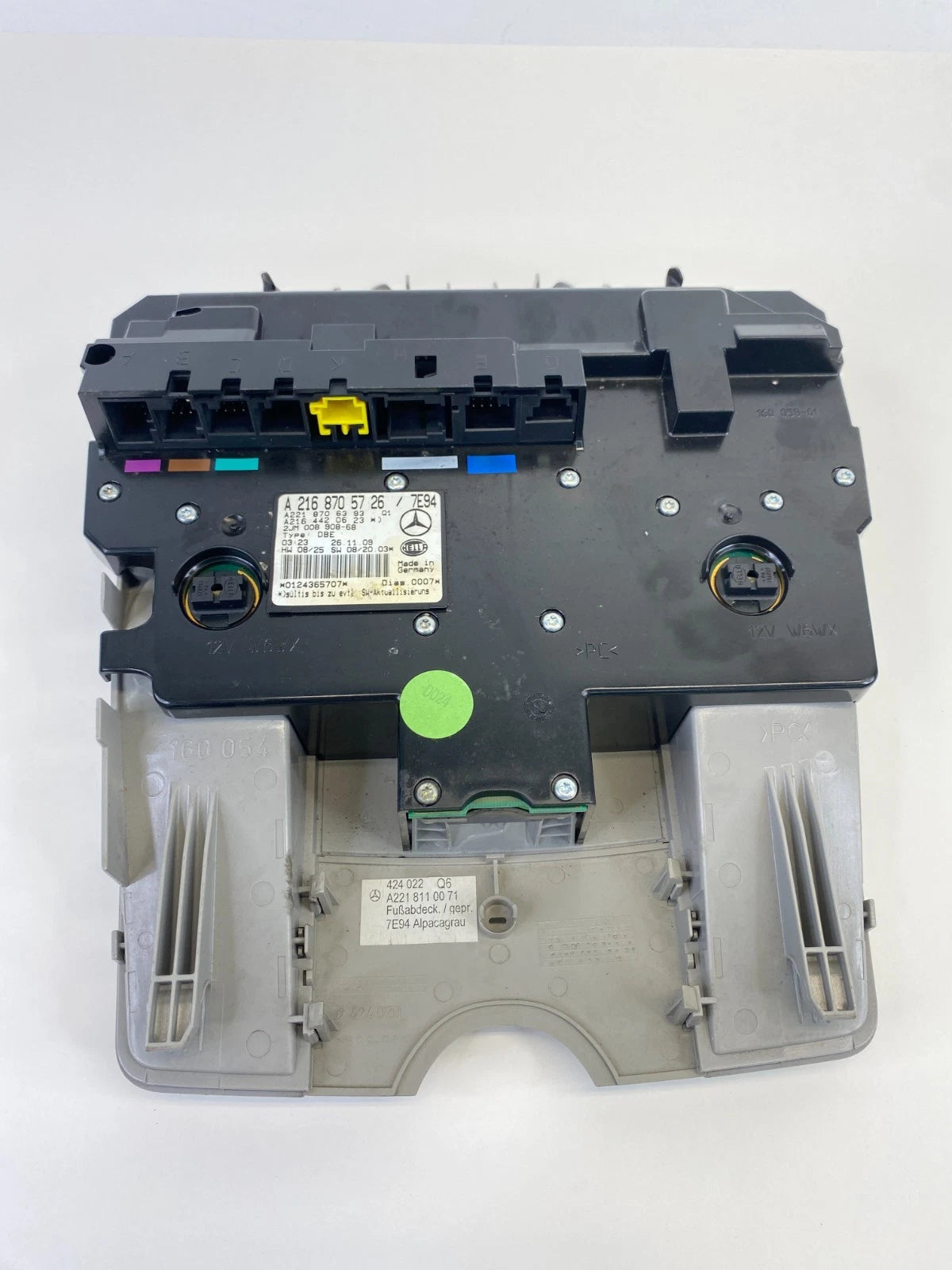 2007-2014 MERCEDES-BENZ CL550 OVERHEAD DOME LIGHT W/ SUN ROOF SWITCH 2218110071