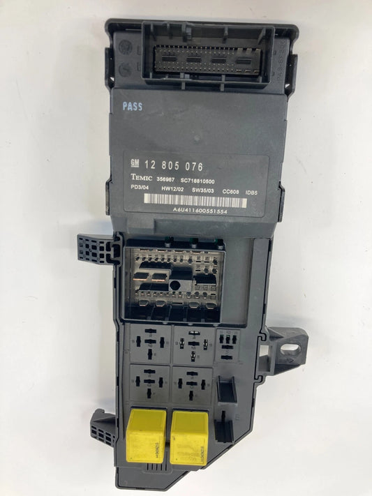 2003-2009 SAAB 9-3 DASH FUSE RELAY BOX W BODY CONTROL MODULE UNIT 12798346 OEM