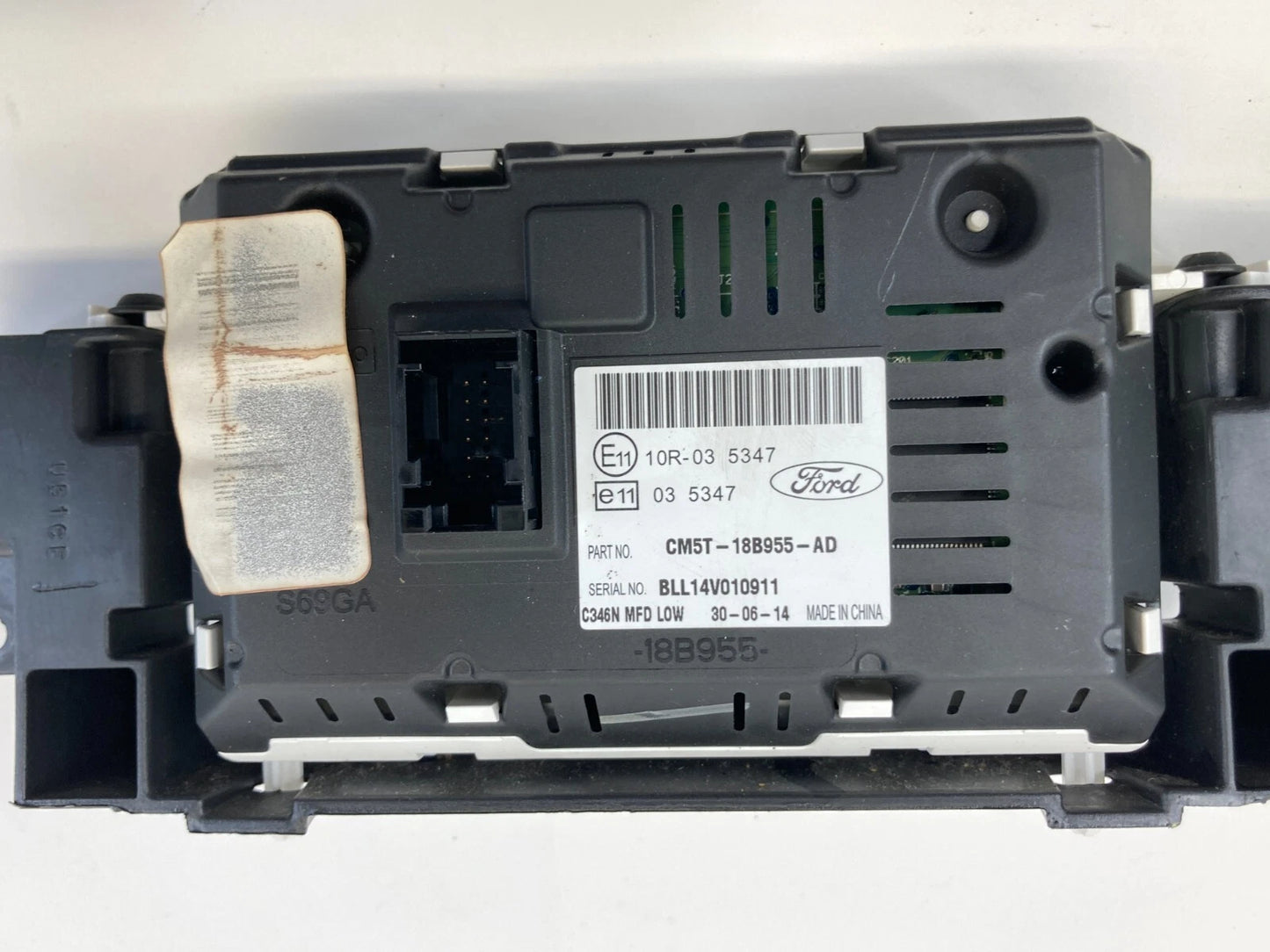 12-14 FORD FOCUS SEDAN DASH RADIO DISPLAY SCREEN INFORMATION CM5T-18B955-AD OEM