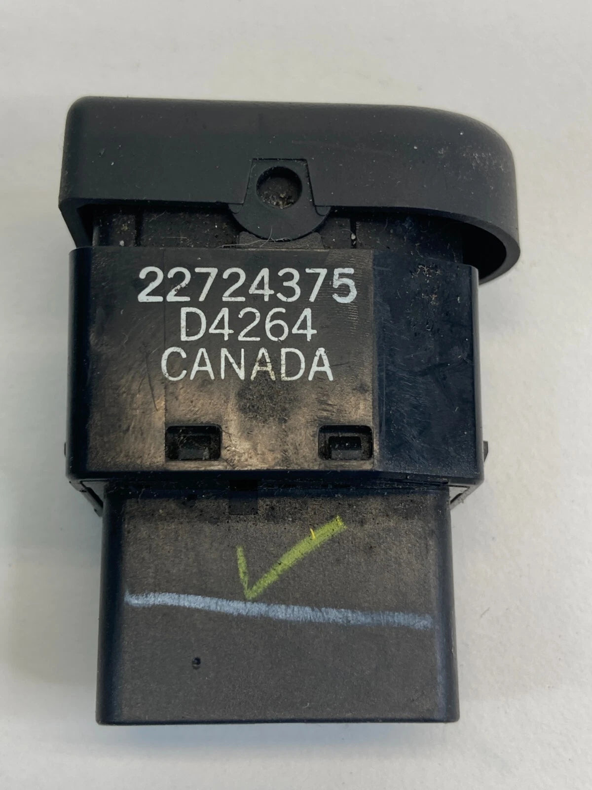 05 06 07 08 09 PONTIAC G6 SEDAN BRAKE PEDAL ADJUST BUTTON SWITCH 22724375 OEM