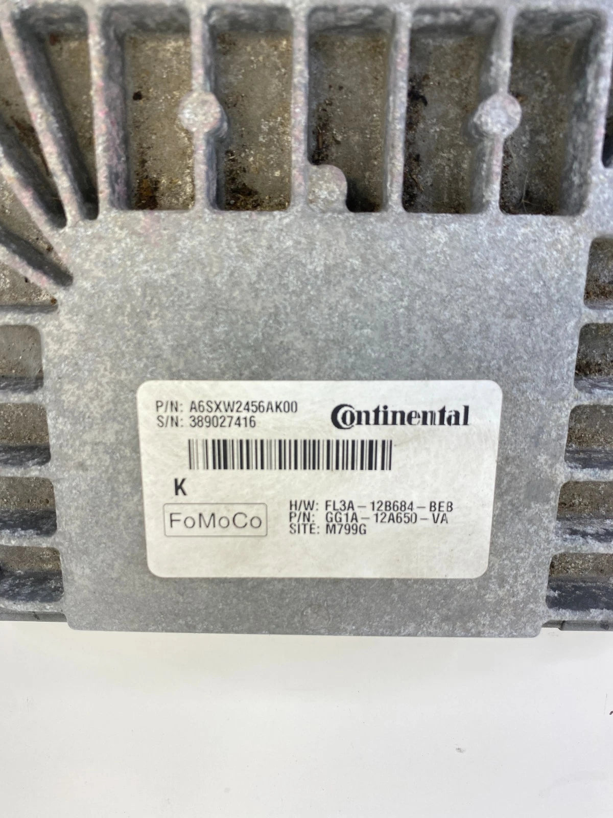 16-19 FORD TAURUS TRANSIT 3.5L ENGINE COMPUTER MODULE ECU ECM OEM GG1A12A650VA
