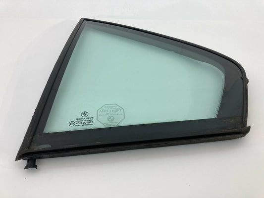 95-01 BMW 740I 740IL REAR LEFT BACK DOOR WINDOW VENT QUARTER GLASS 43R-001025