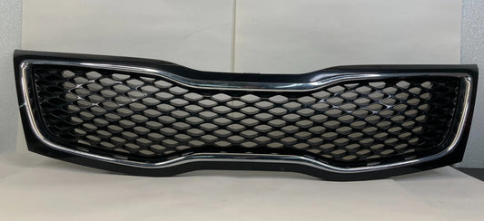 2014-2015 KIA OPTIMA FRONT CENTER UPPER BUMPER GRILLE ASSEMBLY OEM