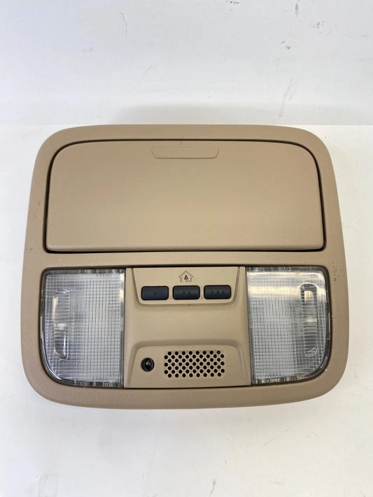 03-08 HONDA PILOT OVERHEAD CONSOLE DOME MAP LIGHT W/ HOMELINK VM5036-828934 OEM