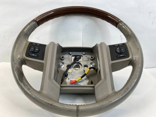 2007-2014 FORD EXPEDITION STEERING WHEEL W/ AUDIO & CRUISE CONTROL SWITCH OEM